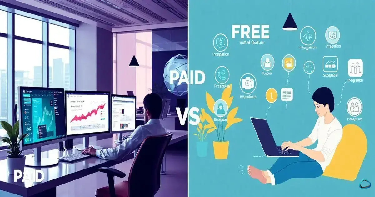 Feature Comparison: Paid vs. Free SaaS Tools